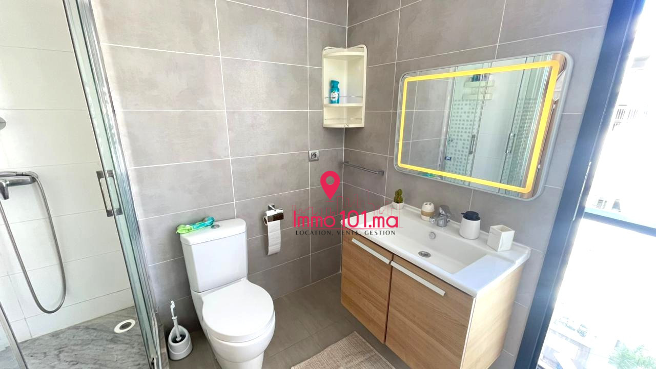 Location appartement meublé à Prestigia – Hay Riad SILAM2272